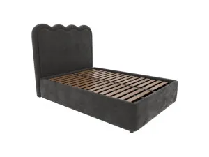 Miley Leo Gas Lift Bed California Charcoal Queen by James Lane, a Beds & Bed Frames for sale on Style Sourcebook