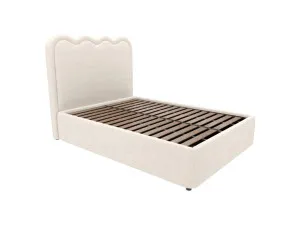 Miley Leo Gas Lift Bed Noa Fog Queen by James Lane, a Beds & Bed Frames for sale on Style Sourcebook