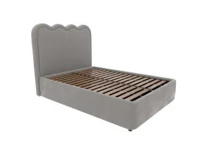 Miley Leo Gas Lift Bed Toorak Pebble Queen by James Lane, a Beds & Bed Frames for sale on Style Sourcebook