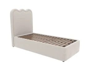 Miley Leo Gas Lift Bed Toorak Pearl Single by James Lane, a Beds & Bed Frames for sale on Style Sourcebook