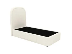 Libby Zenith Storage Drawer Kids Bed Boucle Ivory by James Lane, a Beds & Bed Frames for sale on Style Sourcebook