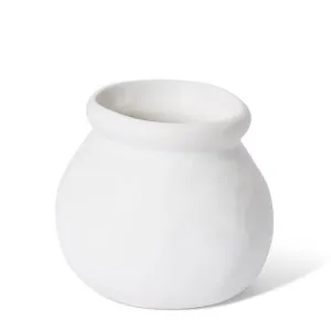 Nakano Round Vase White by Elme Living, a Vases & Jars for sale on Style Sourcebook