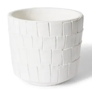 Peyton Pot White by Elme Living, a Plant Holders for sale on Style Sourcebook