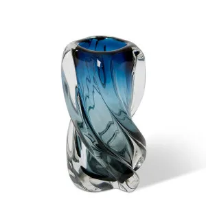 Sharik Vase Blue by Elme Living, a Vases & Jars for sale on Style Sourcebook