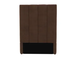 Tallis Muse Chocolate Bedhead King Single by James Lane, a Bed Heads for sale on Style Sourcebook