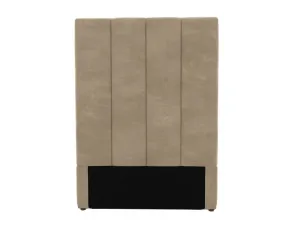 Tallis Muse Soft Brown Bedhead King Single by James Lane, a Bed Heads for sale on Style Sourcebook