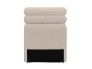 Soren Boucle Pumice Bedhead King Single by James Lane, a Bed Heads for sale on Style Sourcebook