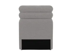 Soren Toorak Pebble Bedhead King Single by James Lane, a Bed Heads for sale on Style Sourcebook