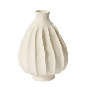 Jules Vase Ivory by James Lane, a Vases & Jars for sale on Style Sourcebook