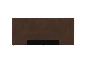 Valor Muse Chocolate Extra Wide Bedhead Queen/King by James Lane, a Bed Heads for sale on Style Sourcebook