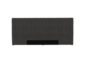 Valor California Charcoal Extra Wide Bedhead Queen/King by James Lane, a Bed Heads for sale on Style Sourcebook
