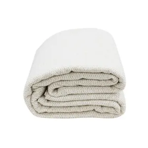 Noosa Kent Bisque Bed Slipcover Single by James Lane, a Beds & Bed Frames for sale on Style Sourcebook