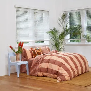 Breeze Rust Quilt Cover Set by Kas Australia, a Quilts & Bedspreads for sale on Style Sourcebook