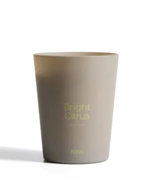 Bright Citrus citronella scented candle 900g by Kave Home, a Candles for sale on Style Sourcebook