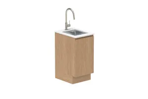 All Door 450 Floor Cabinet - Boston Oak by ADP, a Laundry for sale on Style Sourcebook
