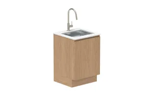 All Door 600 Floor Cabinet - Boston Oak by ADP, a Laundry for sale on Style Sourcebook