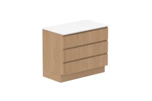 All Drawer 1050 Floor Cabinet - Boston Oak by ADP, a Laundry for sale on Style Sourcebook