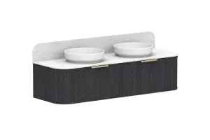 Flo 1500 Double Bowl Vanity, Estella Oak by ADP, a Vanities for sale on Style Sourcebook