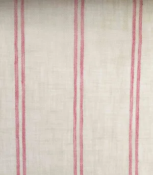 Oasis Stripe Red Swatch by DrapeCo, a Curtains for sale on Style Sourcebook