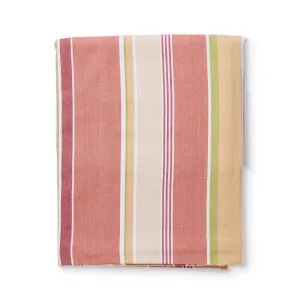 Fairhaven Rust Stripe Cotton Tablecloth 150x230cm by Madras Link, a Table Cloths & Runners for sale on Style Sourcebook