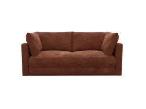 Porter Muse Rust Sofa Bed - 3 Seater by James Lane, a Sofa Beds for sale on Style Sourcebook