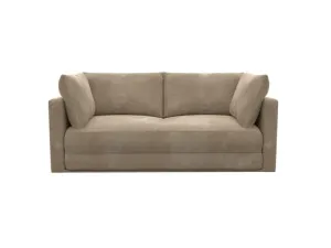 Porter Muse Soft Brown Sofa Bed - 2 Seater by James Lane, a Sofa Beds for sale on Style Sourcebook