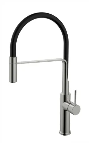 Hali Sink Mixer Pull Out/Pull Down 222 Brushed Nickel by Ikon, a Laundry Taps for sale on Style Sourcebook