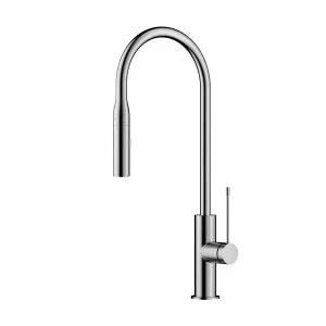 Hali Sink Mixer Pull Out/Pull Down 222 Brushed Nickel by Ikon, a Laundry Taps for sale on Style Sourcebook