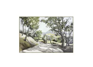 Path Through the Hills Wall Art Canvas 120cm x 80cm by Luxe Mirrors, a Prints for sale on Style Sourcebook