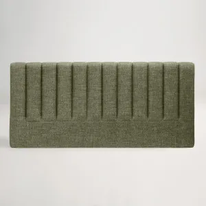 Arlo King Tufted Headboard - Cleo Green by Lounge Lovers, a Bed Heads for sale on Style Sourcebook