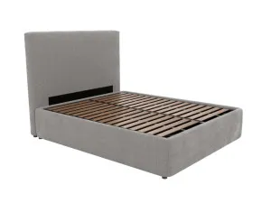 Havana Leo Gas Lift Bed Toorak Pebble Double by James Lane, a Beds & Bed Frames for sale on Style Sourcebook