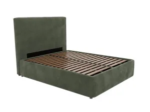 Havana Leo Gas Lift Bed Muse Forest King by James Lane, a Beds & Bed Frames for sale on Style Sourcebook