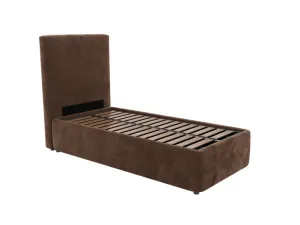 Havana Leo Gas Lift Bed Muse Chocolate King Single by James Lane, a Beds & Bed Frames for sale on Style Sourcebook