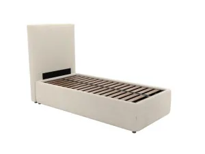 Havana Leo Gas Lift Bed Muse Flax King Single by James Lane, a Beds & Bed Frames for sale on Style Sourcebook