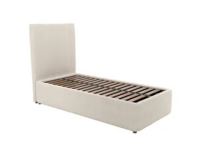 Valor Leo Gas Lift Bed View Cream Single by James Lane, a Beds & Bed Frames for sale on Style Sourcebook