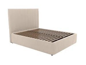 Valor Leo Gas Lift Bed Avon Taupe Queen by James Lane, a Beds & Bed Frames for sale on Style Sourcebook