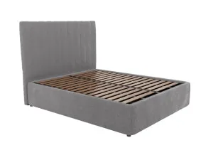 Valor Leo Gas Lift Bed View Steel Double by James Lane, a Beds & Bed Frames for sale on Style Sourcebook