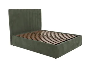 Valor Leo Gas Lift Bed Muse Forest King by James Lane, a Beds & Bed Frames for sale on Style Sourcebook