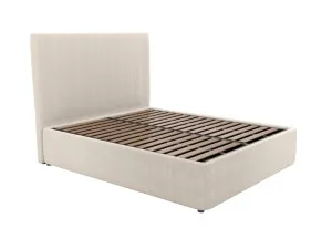 Valor Leo Gas Lift Bed View Cream King by James Lane, a Beds & Bed Frames for sale on Style Sourcebook