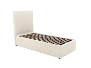 Valor Leo Gas Lift Bed Noa Fog King Single by James Lane, a Beds & Bed Frames for sale on Style Sourcebook