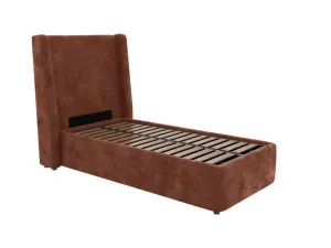 Wing Leo Gas Lift Bed Muse Rust Single by James Lane, a Beds & Bed Frames for sale on Style Sourcebook