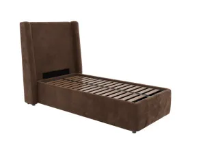 Wing Leo Gas Lift Bed Muse Chocolate King Single by James Lane, a Beds & Bed Frames for sale on Style Sourcebook