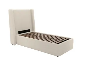 Wing Leo Gas Lift Bed Muse Flax King Single by James Lane, a Beds & Bed Frames for sale on Style Sourcebook