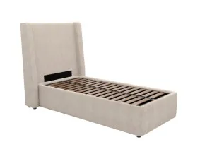 Wing Leo Gas Lift Bed Noa Desert King Single by James Lane, a Beds & Bed Frames for sale on Style Sourcebook