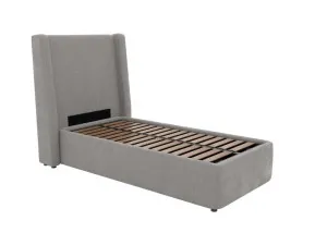 Wing Leo Gas Lift Bed Toorak Pebble King Single by James Lane, a Beds & Bed Frames for sale on Style Sourcebook