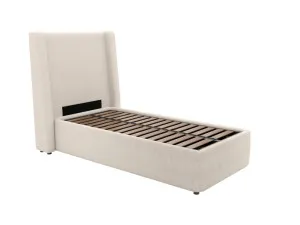 Wing Leo Gas Lift Bed View Cream King Single by James Lane, a Beds & Bed Frames for sale on Style Sourcebook