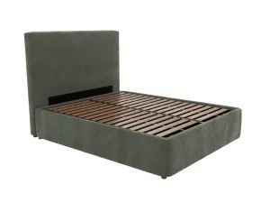 Havana Leo Gas Lift Bed Tribute Dark Jade by James Lane, a Beds & Bed Frames for sale on Style Sourcebook