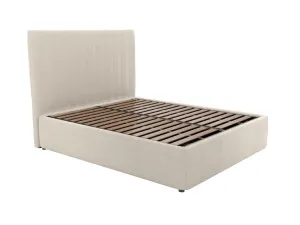 Valor Leo Gas Lift Bed Muse Flax by James Lane, a Beds & Bed Frames for sale on Style Sourcebook