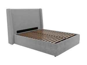 Wing Leo Gas Lift Bed California Slate by James Lane, a Beds & Bed Frames for sale on Style Sourcebook