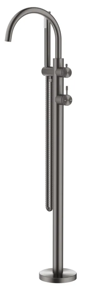 Mica Fluted Freestanding Bath Mixer with Hand Shower - TRIM KIT ONLY by Bella Vista, a Bathroom Taps & Mixers for sale on Style Sourcebook